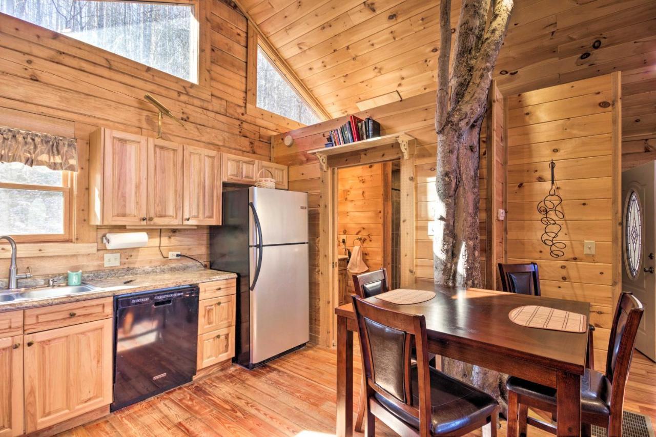 Bryson City Cabin With Wraparound Deck And Hot Tub 外观 照片